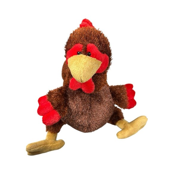 3‎ Ganz Webkinz Rooster Camel Caramel Lion Plush Safari Collectible - Picture 12 of 14